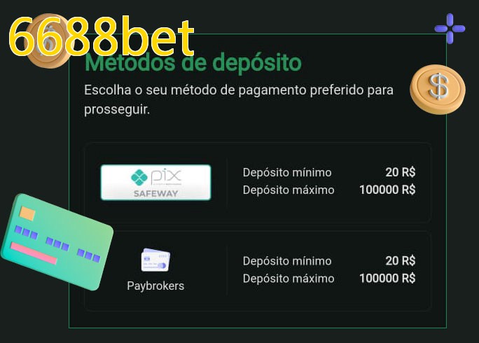 O cassino 6688betbet oferece uma grande variedade de métodos de pagamento